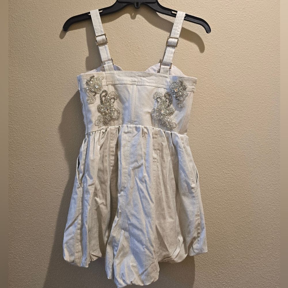 NWT Free People Janelle Bubble Romper Sz 0 - Picture 4 of 16